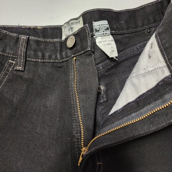 Calamity Jeans USA Vintage Black Wash High Rise Tapered Leg Jeans - Picture 4 of 5